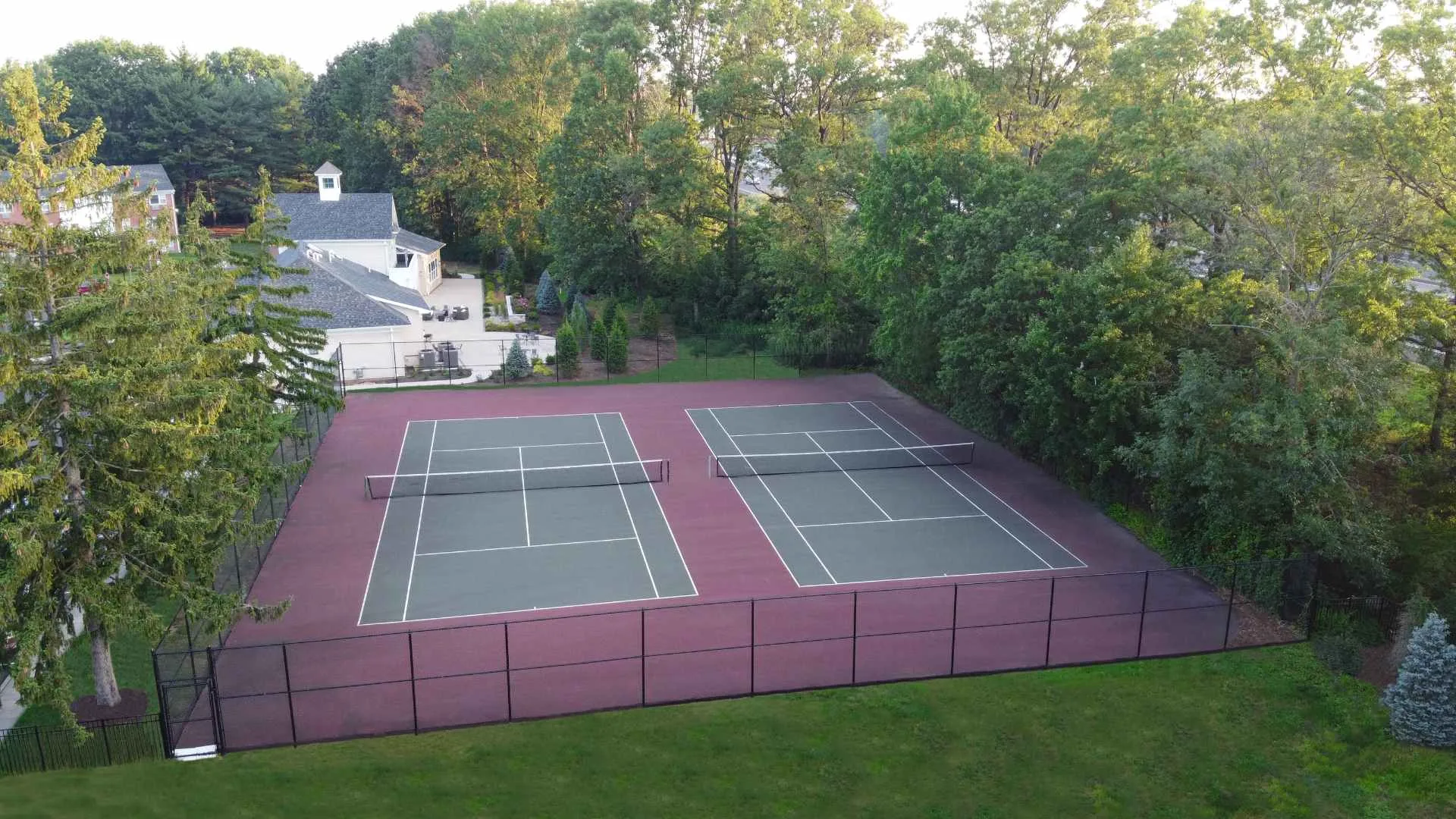 Tennis courts